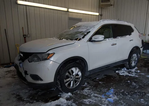 2014 Nissan Rogue Sv z USA, uszkodzony, nr VIN 5N1AT2MK6EC811435